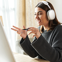 Student taking Online Course Student taking Online Course