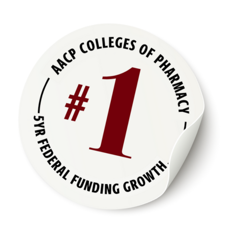 Stamp image #1 AACP Colleges of Pharmacy 5yr Federal Funding Growth
