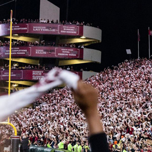 Sandstorm at Williams-Brice Stadium.