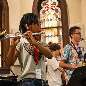 children playing instruments